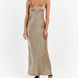 DISSH Satin Maxi Dress